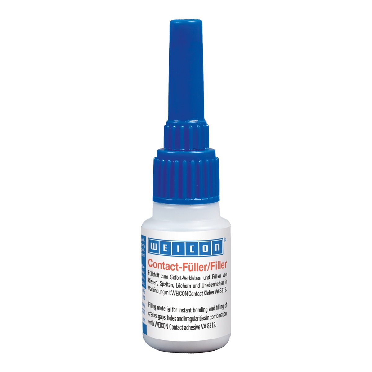 WEICON Contact Füller für Cyanacrylat-Klebstoffe, weiß, 30 g
