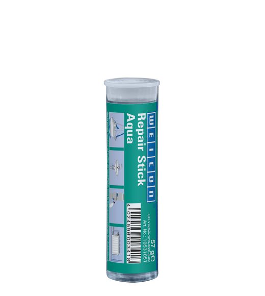 WEICON Repair Stick Aqua, Reparaturknete für Unterwasseranwendungen, 57 g, altweiß WEICON Repair Stick Aqua, Reparaturknete für Unterwasseranwendungen, 57 g, altweiß