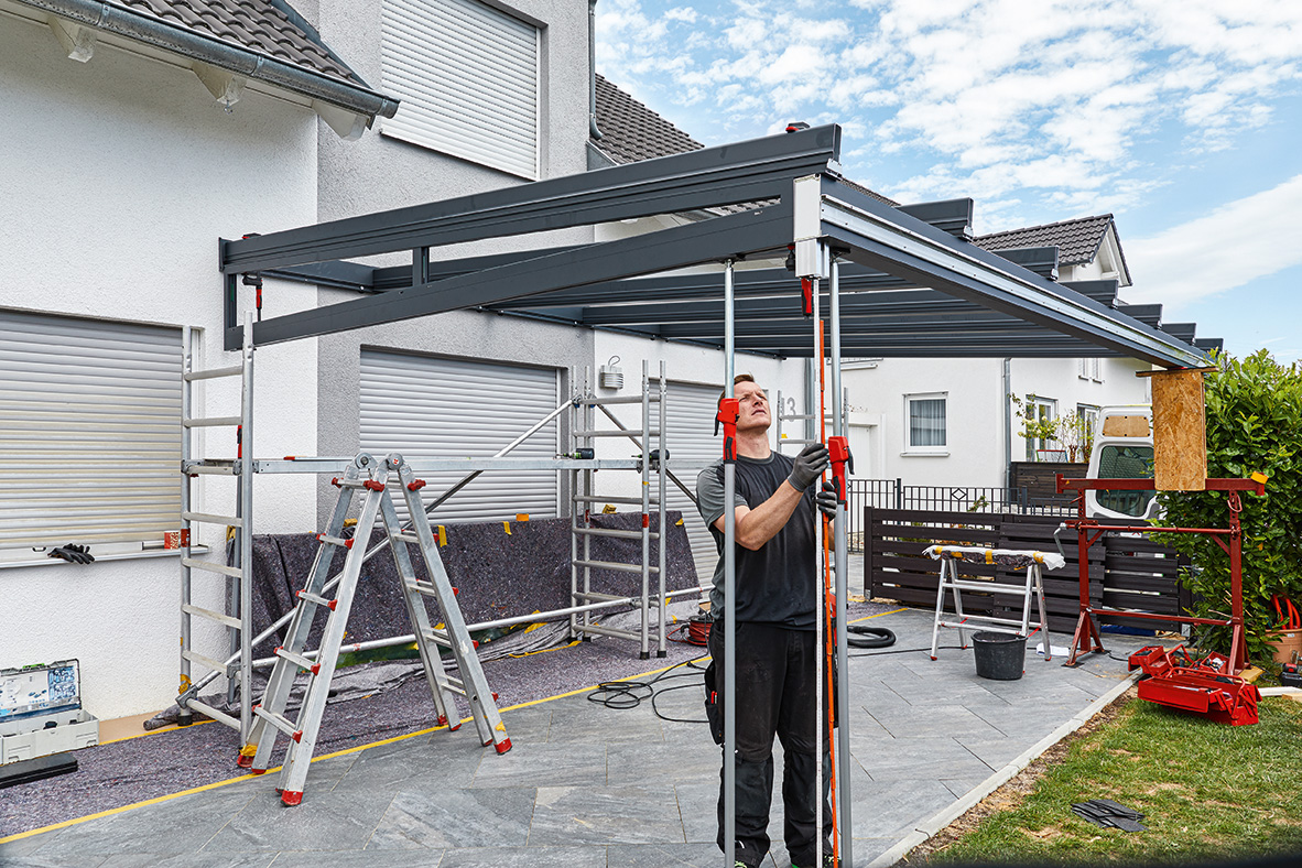 Bessey Decken- und Montagestütze STE 150 - 90cm-150cm Verstellbereich