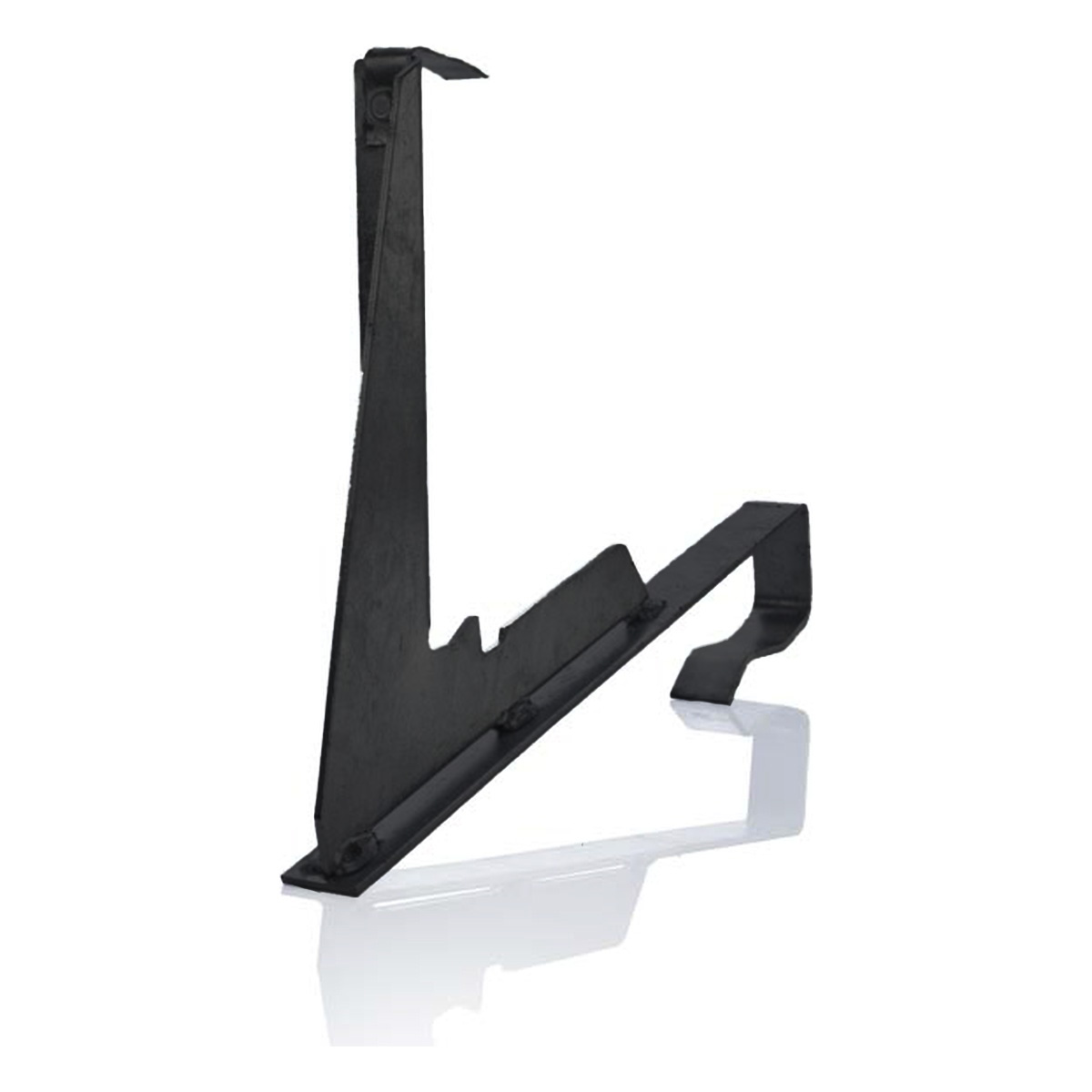 Overhoff Universal-Schneefanggitterstütze zum Einhängen, RAL9005 schwarz Overhoff Universal-Schneefanggitterstütze zum Einhängen, RAL9005 schwarz