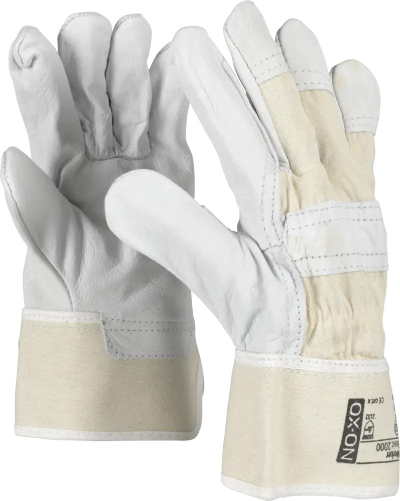 OX-ON Worker Basic 2000 Lederhandschuhe, Größe 10