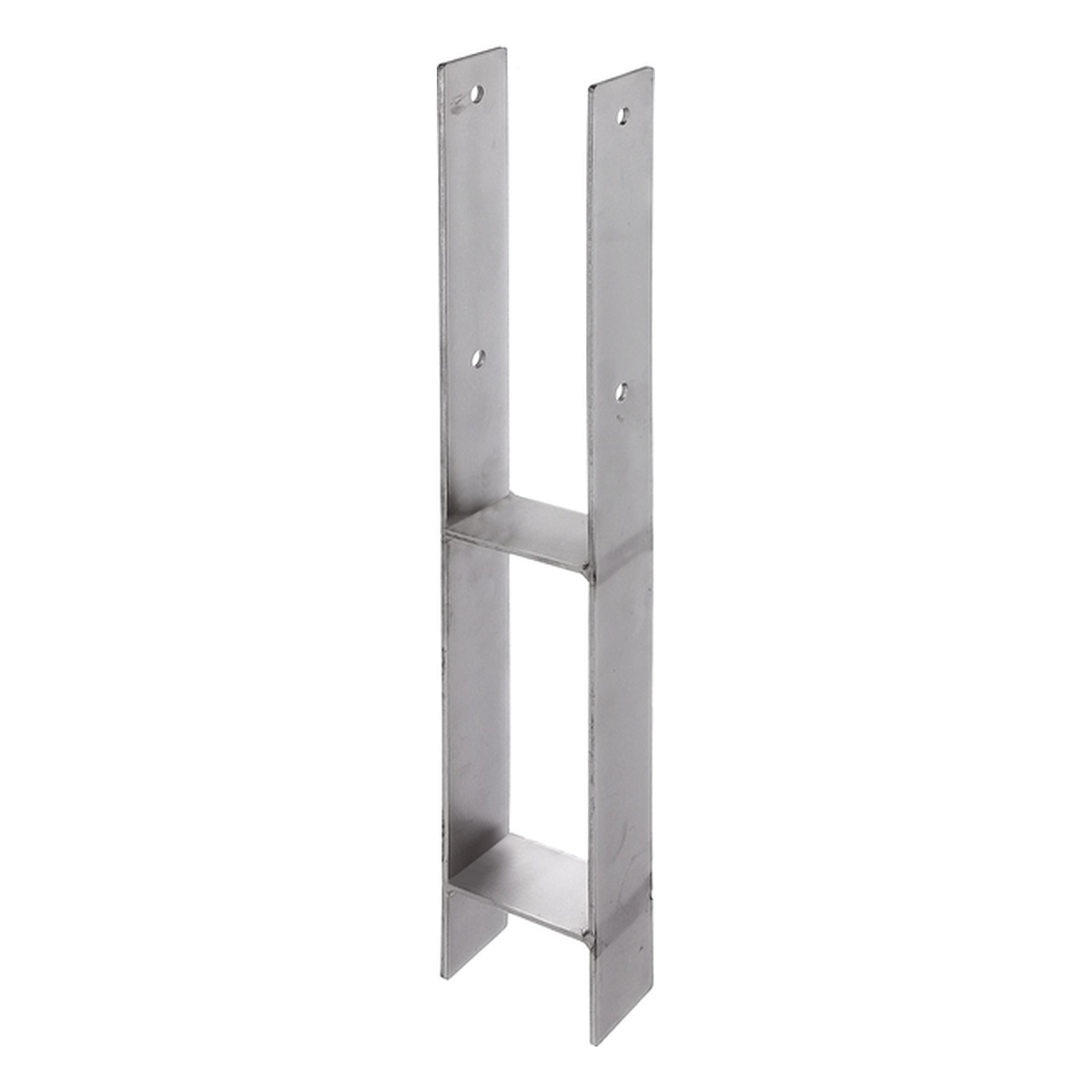 Alberts H-Pfostenträger, 91 x 300 x 600 mm, Edelstahl - 1 Stk.