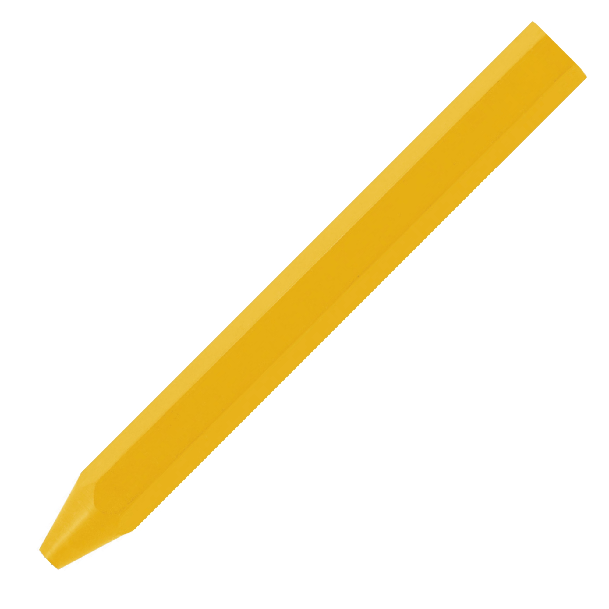 Pica Classic Signierkreide Eco 591, 11 × 110 mm, Sechskant, gelb