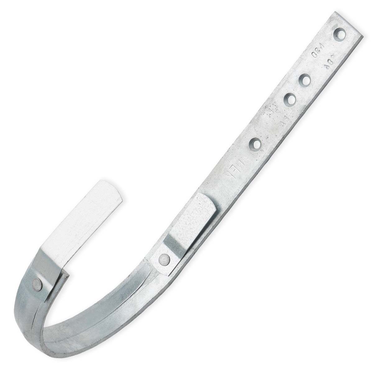 Zambelli Rinnenhaken 250-25/4 mm Standart 8 tlg, Stahl verzinkt Zambelli Rinnenhaken 250-25/4 mm Standart 8 tlg, Stahl verzinkt