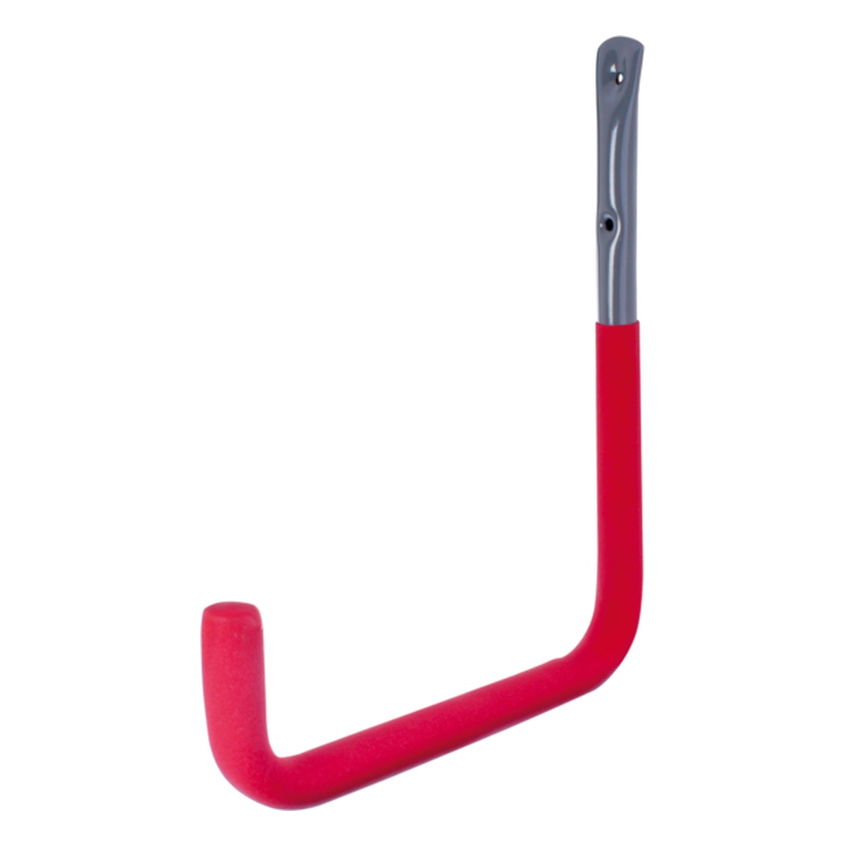 Alberts Wandhaken, grau mit roter Gummierung 300 x 250 mm Alberts Wandhaken, grau mit roter Gummierung 300 x 250 mm