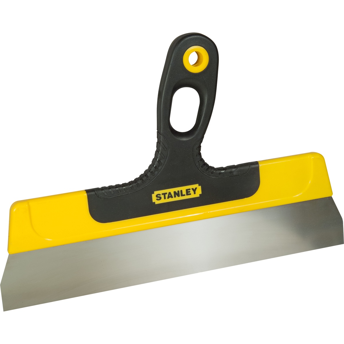 Stanley Flächenspachtel, 300 x 45 mm, rostfreier Stahl, ergonomischer 2K-Griff mit Aufhängung