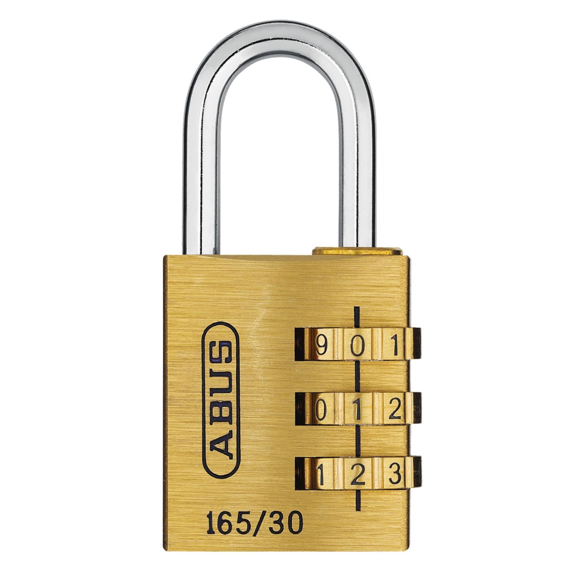 ABUS Zahlenkombi Vorhangschloss 165 30 mm ABUS Zahlenkombi Vorhangschloss 165 30 mm