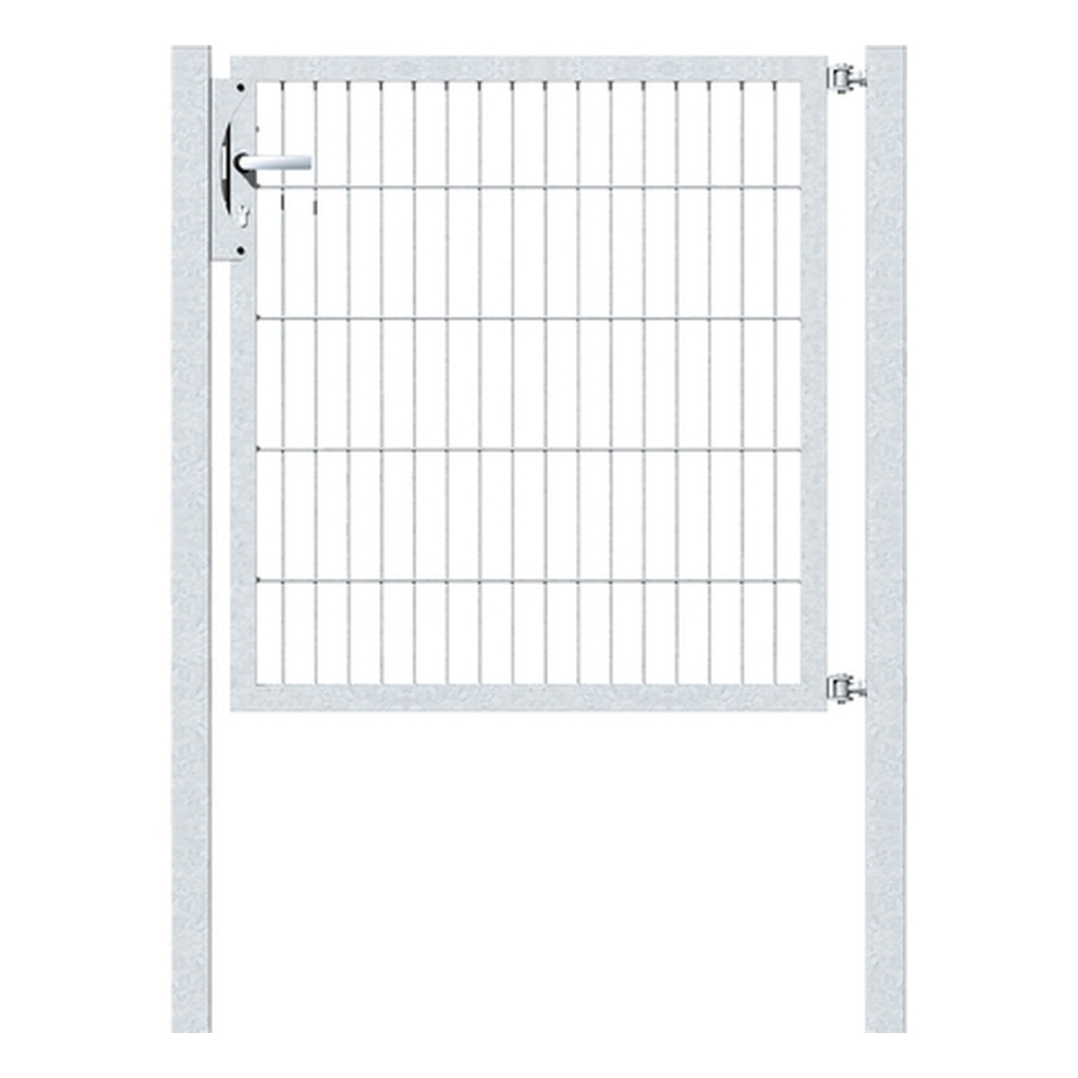 Alberts Einzeltor Flexo, Typ 6/5/6, für Zaunhöhe 1000 mm, 1000 mm breit, feuerverzinkt  - 1 Stk. Alberts Einzeltor Flexo, Typ 6/5/6, für Zaunhöhe 1000 mm, 1000 mm breit, feuerverzinkt  - 1 Stk.