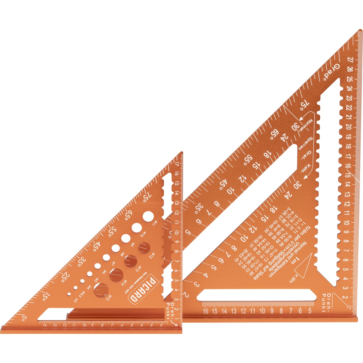 Picard Zimmermannswinkel Alu Set - 1 Stk.