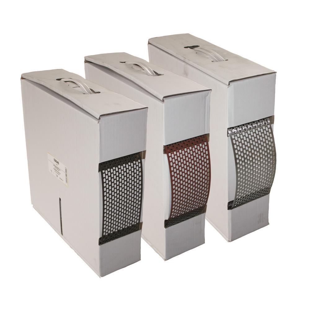 Lüftungsband Aluminium Rolle Traufgitter, schwarz + ziegelrot, verschiedene Varianten Lüftungsband Aluminium Rolle Traufgitter, schwarz + ziegelrot, verschiedene Varianten