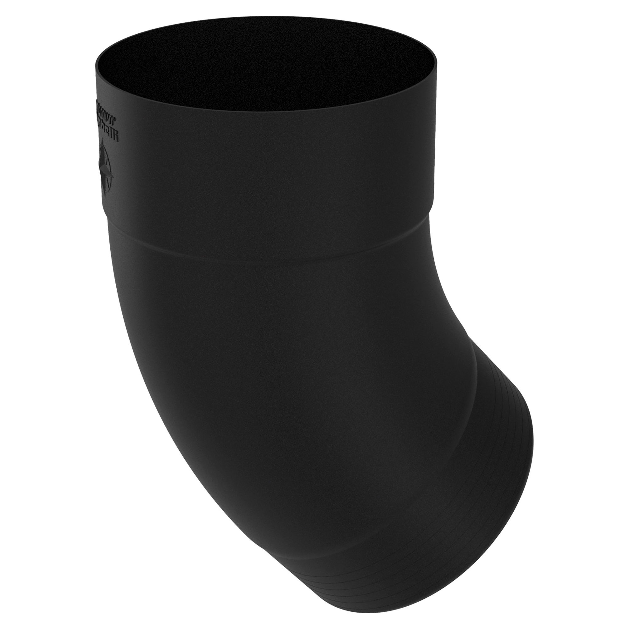 Zambelli Fallrohrbogen Meister-Bogen 40° 100 mm, Schwarz RAL 9005, COLORDUR - 1 Stk.