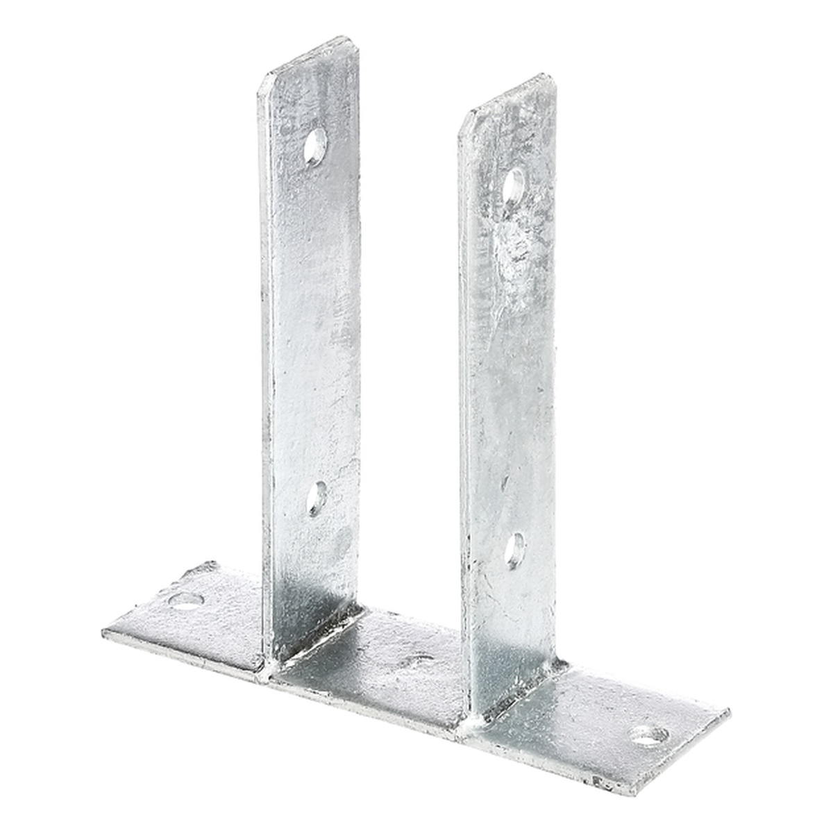 Alberts U-Pfostenträger, 71 x 200 x 60 mm, Stahl roh, feuerverzinkt, zum Aufschrauben CE-Kennzeichnung nach ETA-10/0210 - 1 Stk.