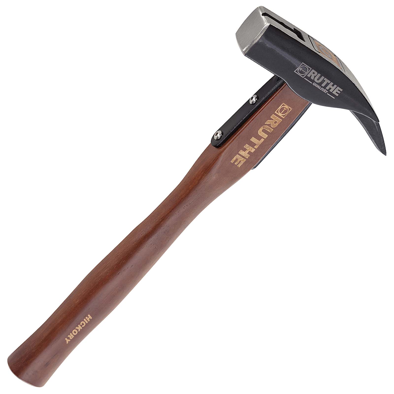 Ruthe Latthammer, 650 g, glatte Bahn, dänische Form, Hickorystiel 360 mm, magnetischer Nagelhalter