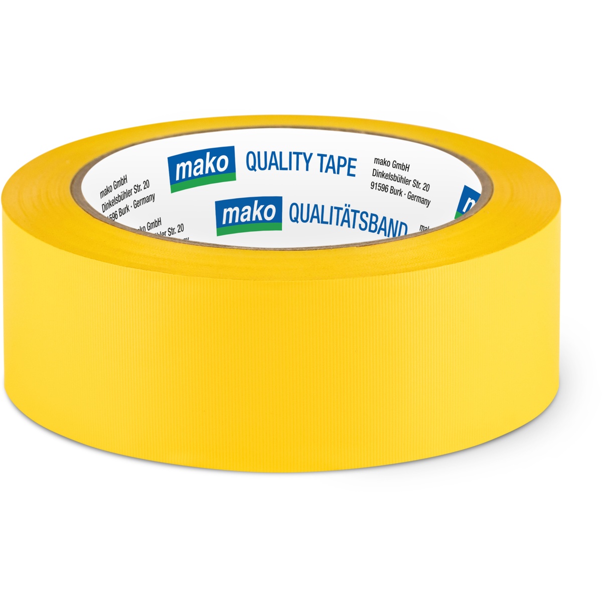 Mako Putz-Abdeckband, 38 mm x 33 m, gelb