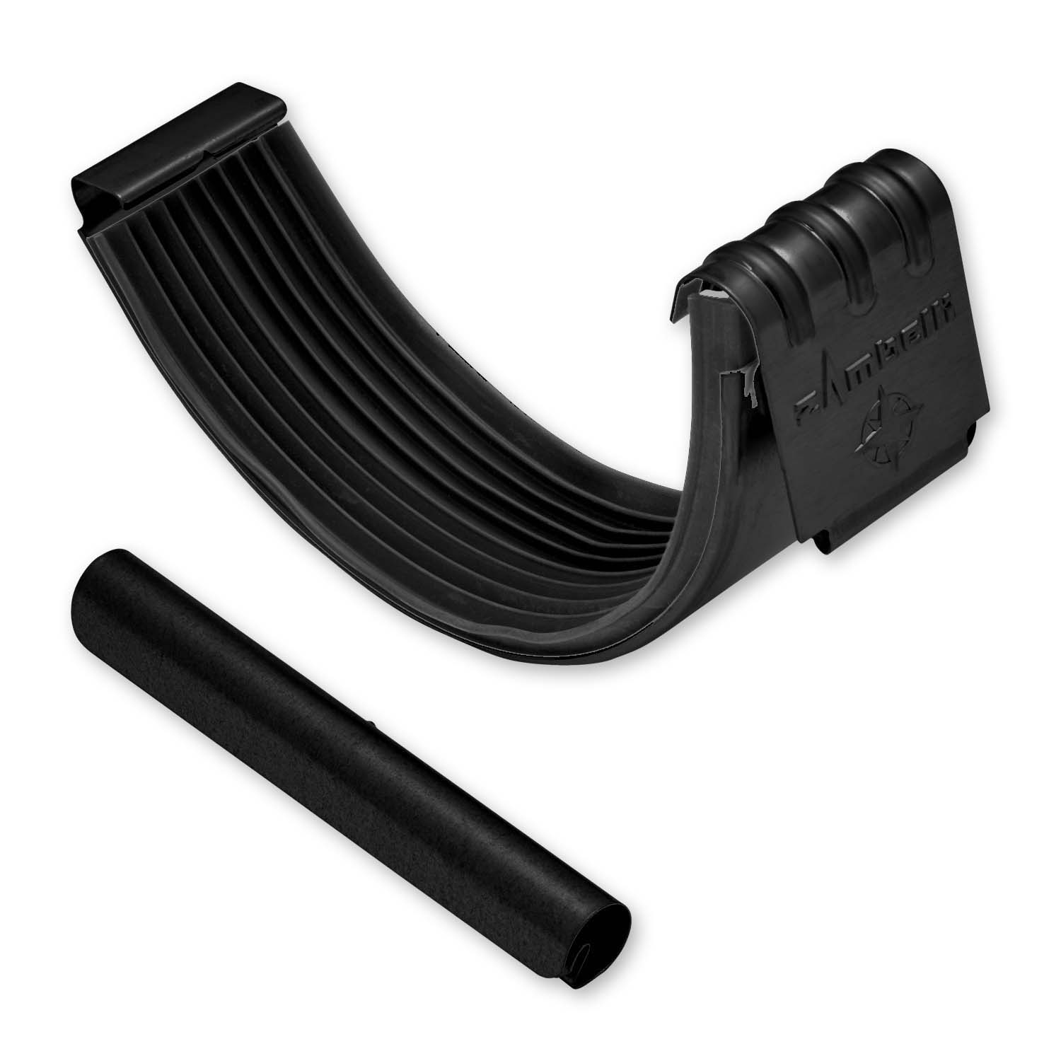 Zambelli Rinnenverbinder Set 280, verzinkt, Schwarz, für 7 tlg Rinnen Zambelli Rinnenverbinder Set 280, verzinkt, Schwarz, für 7 tlg Rinnen