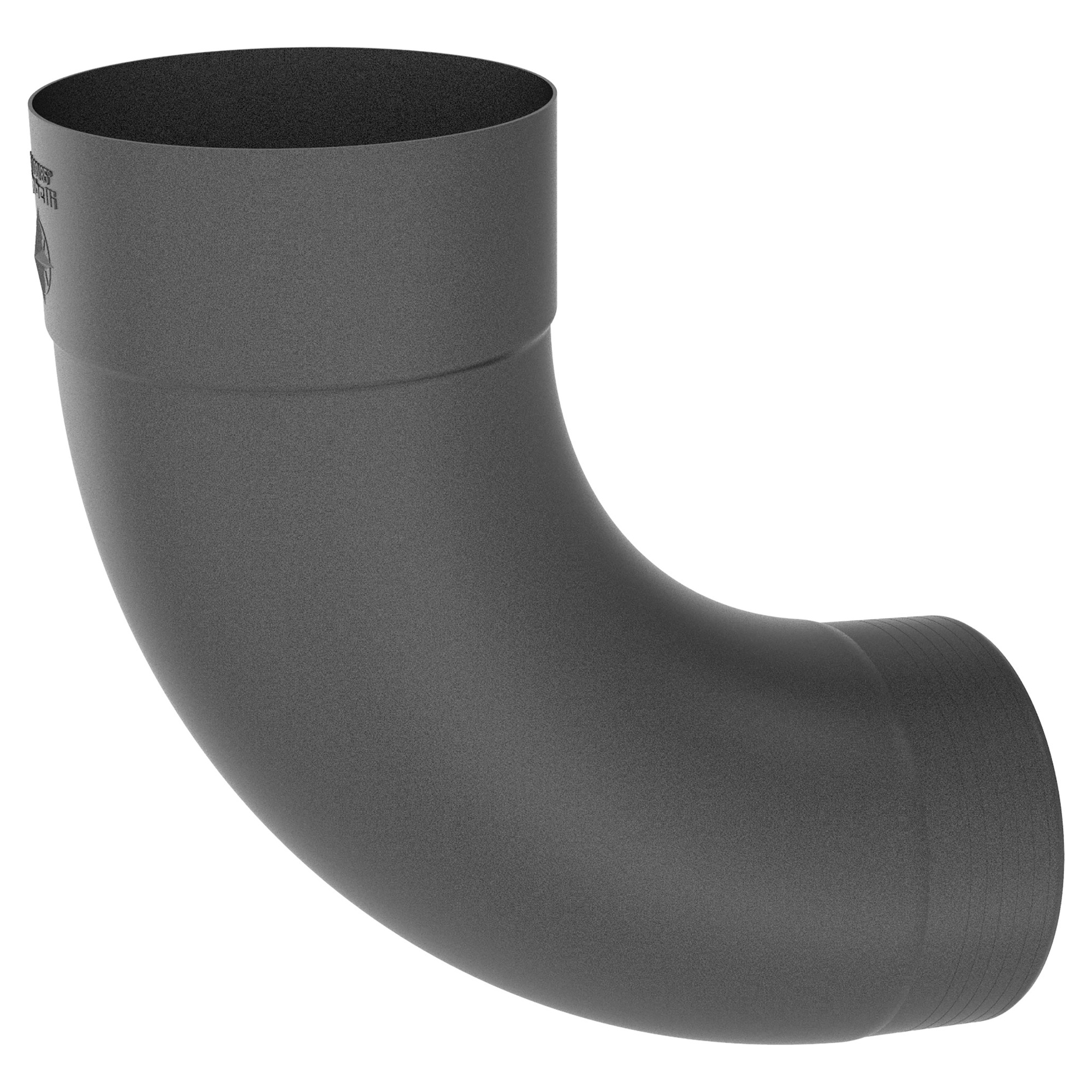 Zambelli Fallrohrbogen Meister-Bogen 85° 100 mm, Grau DB 703, COLORDUR - 1 Stk.