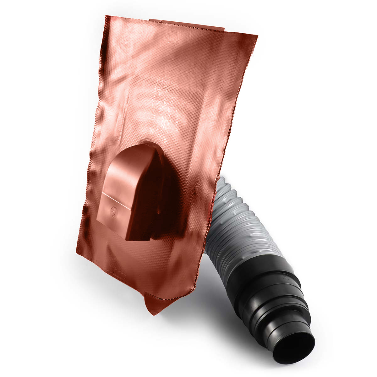 Fleck Saniflex DN 100 rot Universalläfter für Solar PV-Anlagen