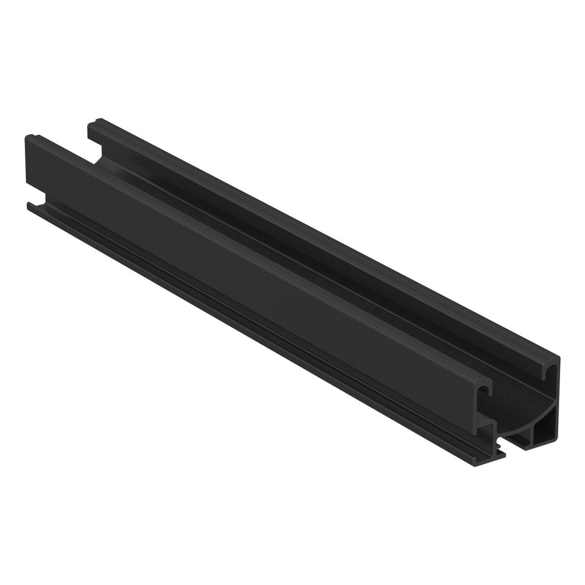 fischer Profil SolarFish H33 3,65 m AL schwarz, Aluminium - 1 Stk.