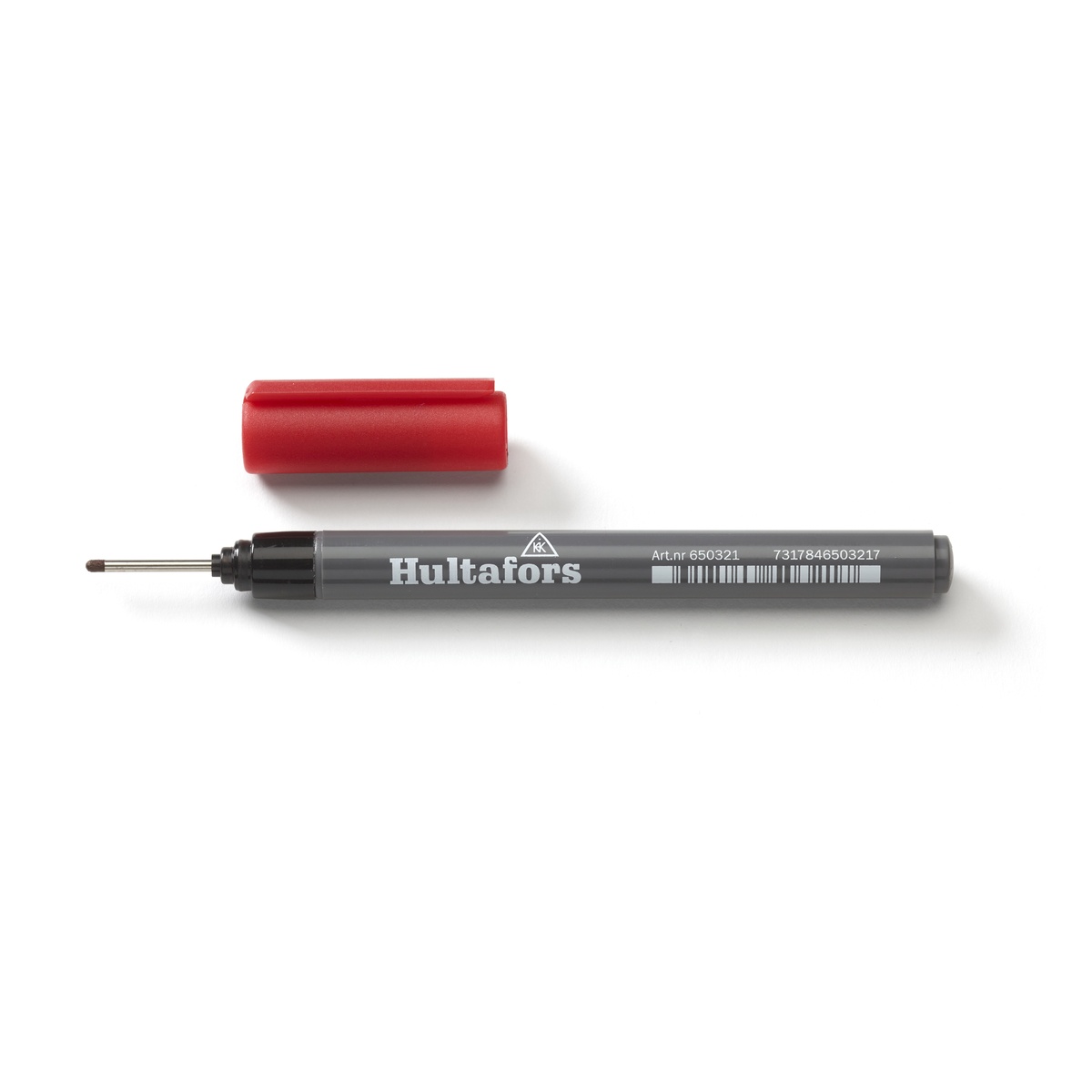 Hultafors Tinten-Tieflochmarker rot, permanente Tinte
