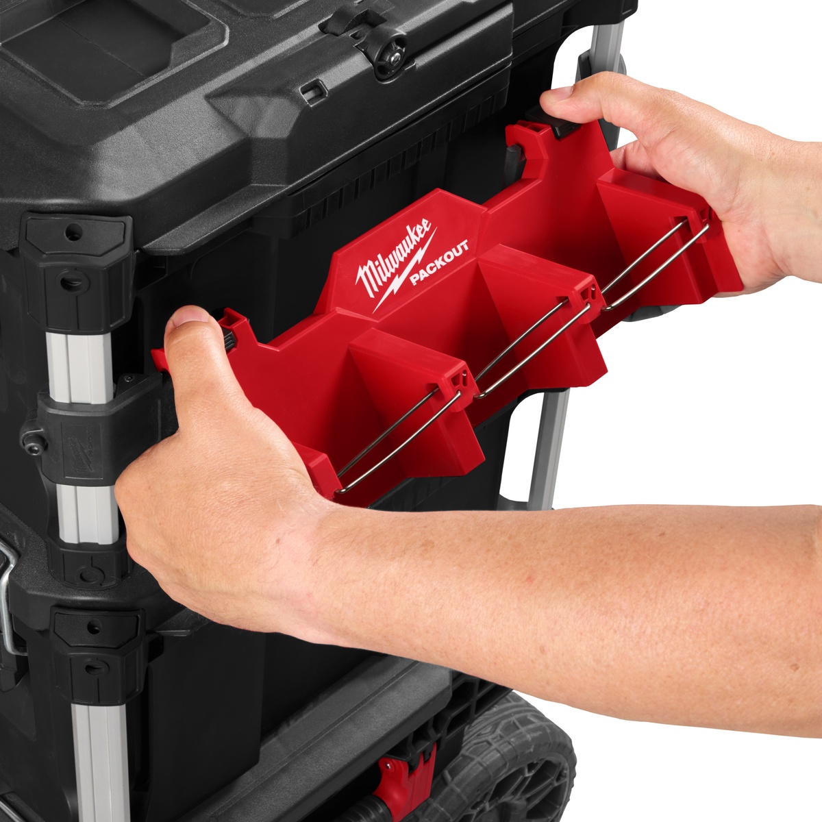 Milwaukee PACKOUT Seitenhalterung für lange Werkzeuge - 1 Stk.