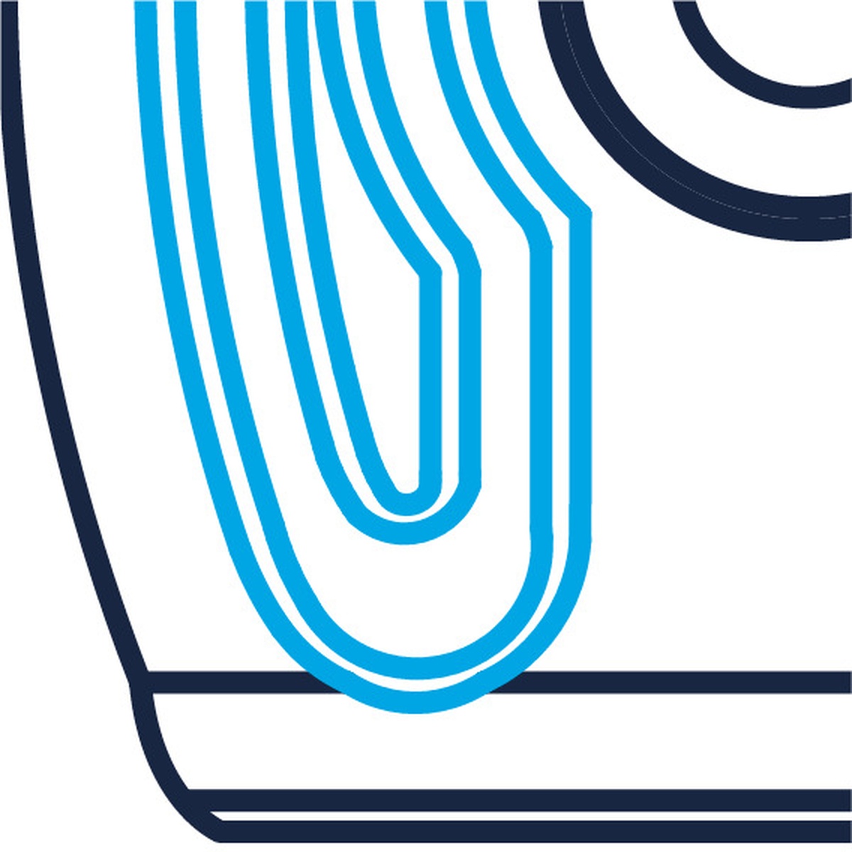 Reisser RD Kalotte RD24/40 mm, Aluminium blank - 100 Stk.