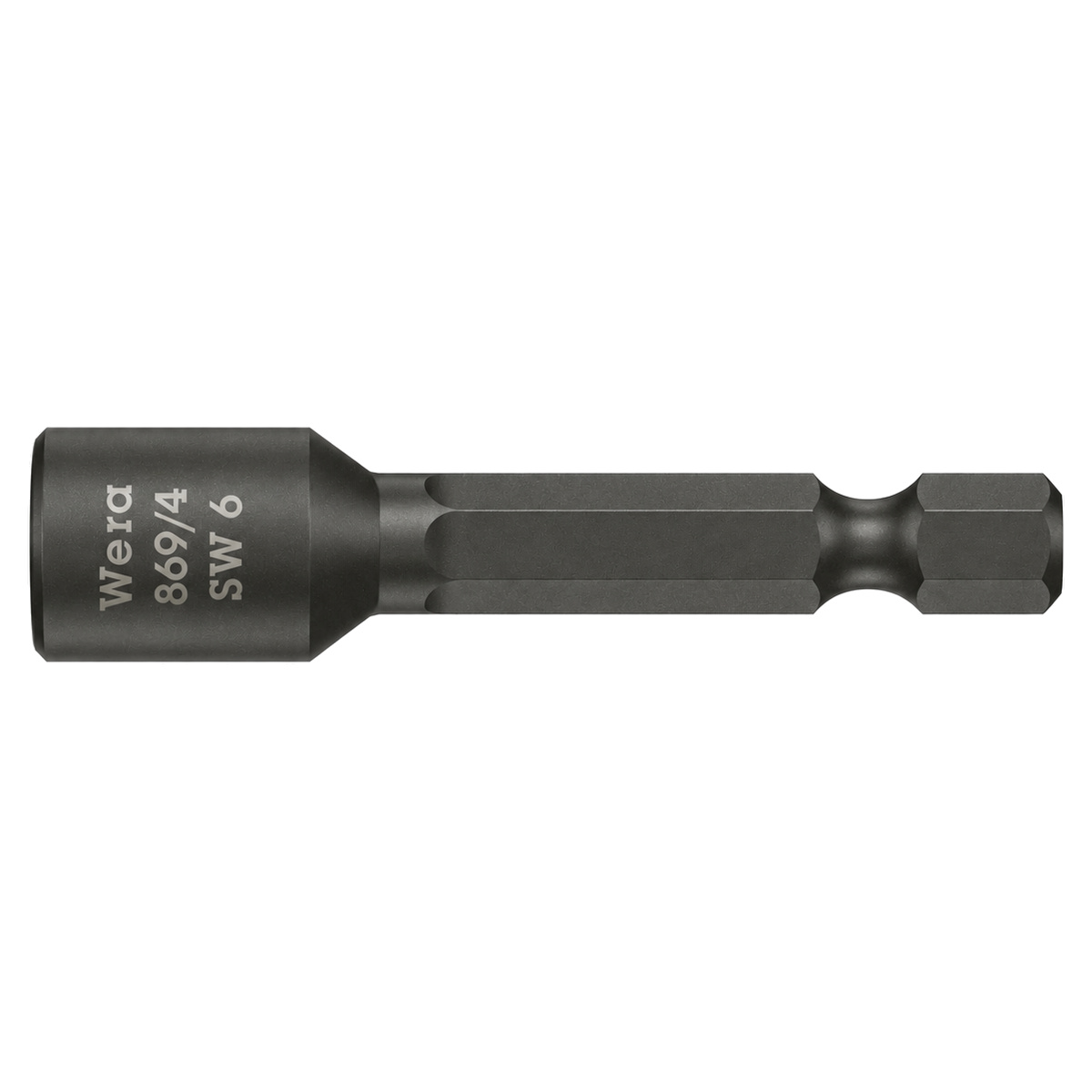 Wera Steckschlüsseleinsatz 50 mm, unmagnetisch, für Außensechskantschrauben, 1/4 Zoll Sechskant