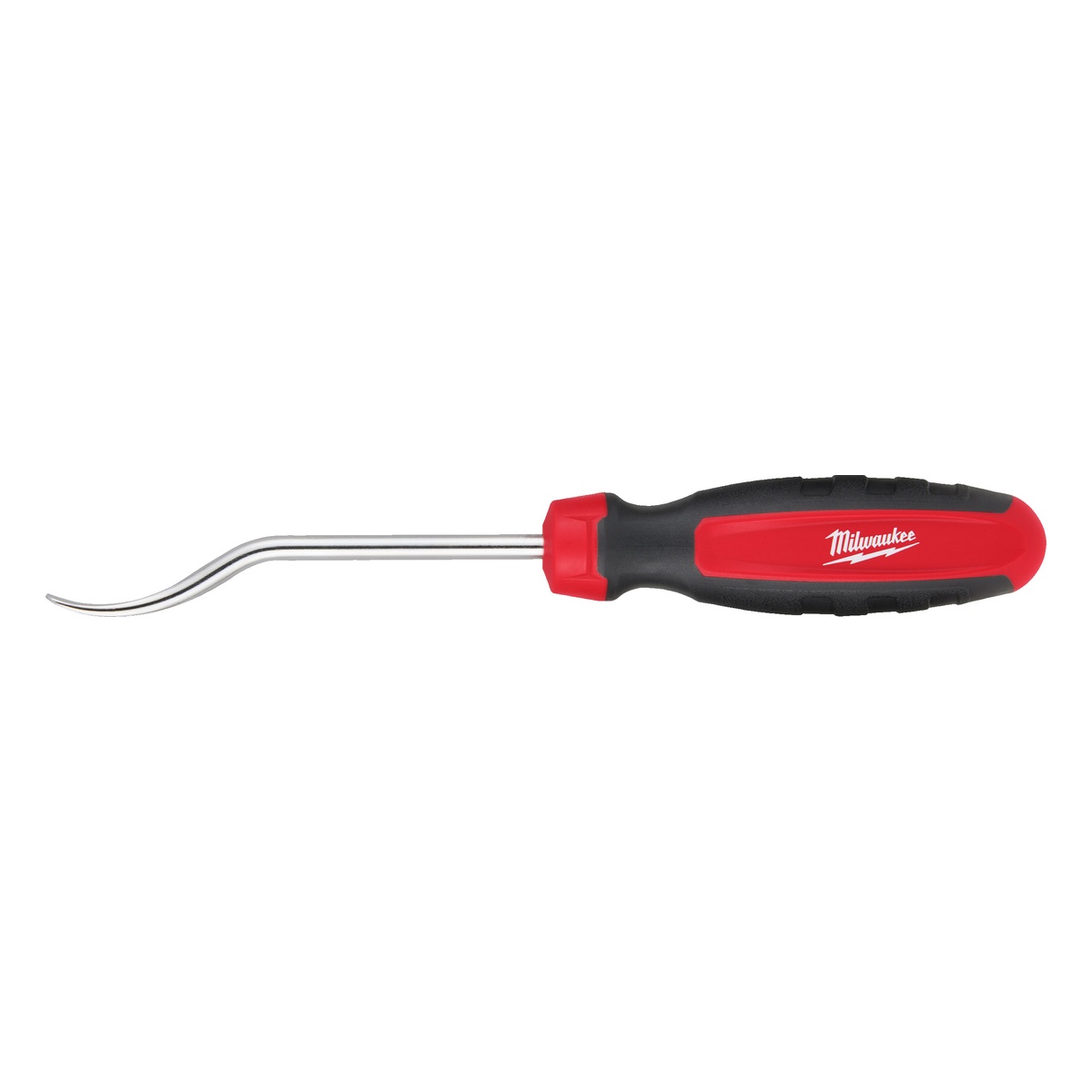 Milwaukee Montagehaken Heavy-Duty mit flacher Spitze, 248 mm, Vollmetall, verchromter Schaft, Komfortgriff
