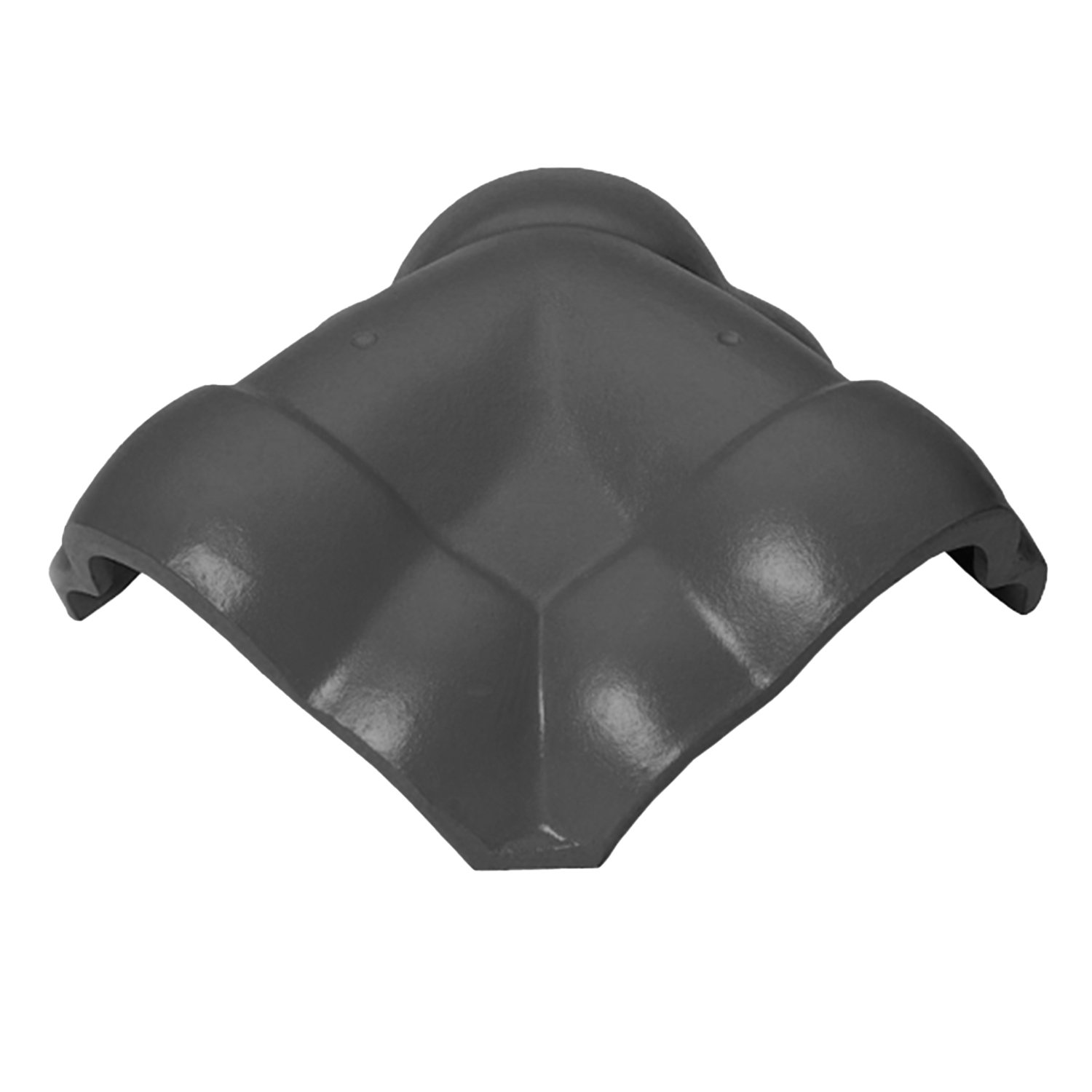 Röben Flandern plus Walmkappe Kleeblatt anthrazit