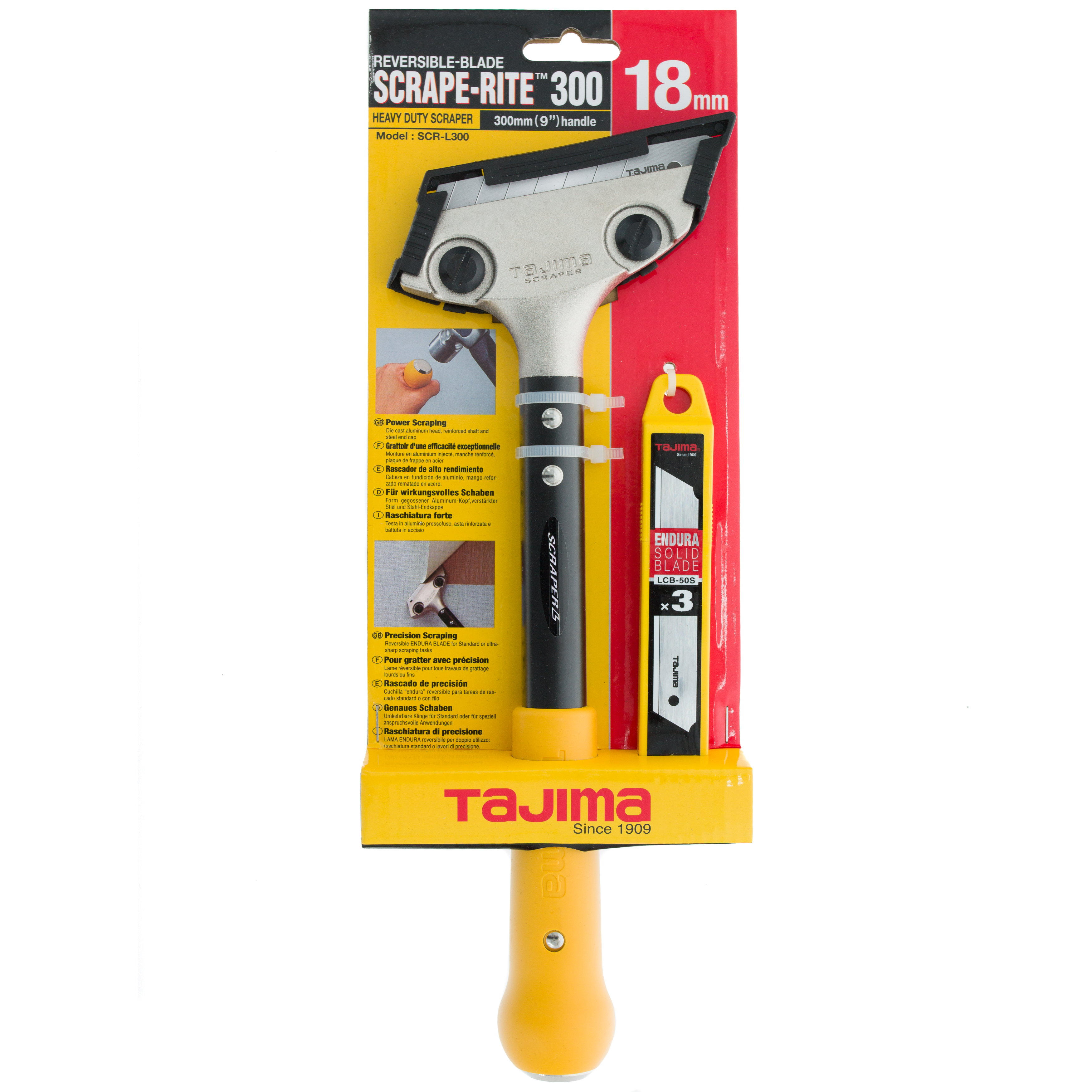 Tajima PHR250F80 Scrape-Rite Pro kaparó flexibilis cserélhet Tajima PHR250F80 Scrape-Rite Pro kaparó flexibilis cserélhet