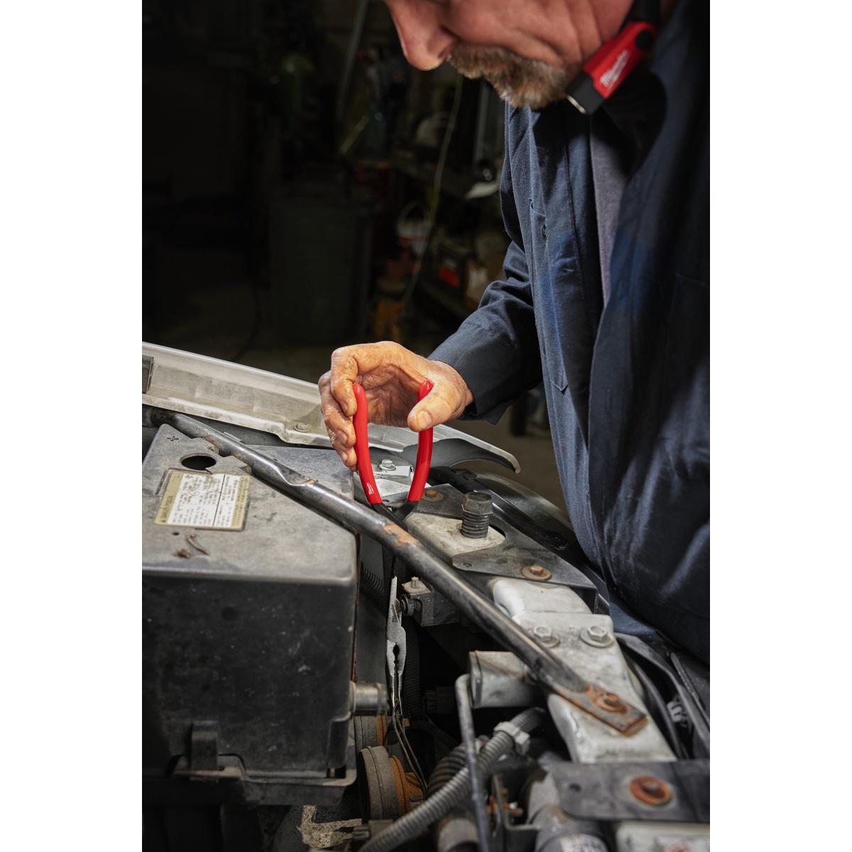 Milwaukee Montagezange, lange Ausführung, gerade