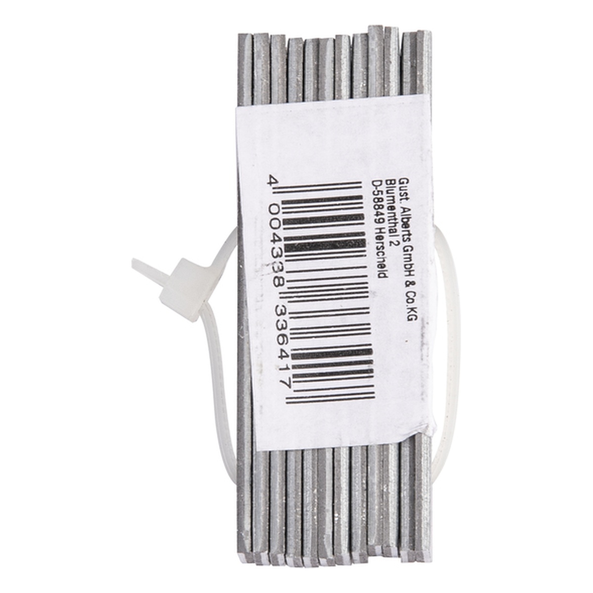 Alberts Flachverbinder, 50 x 14 mm, Stahl roh, sendzimirverzinkt - 12 Stk.