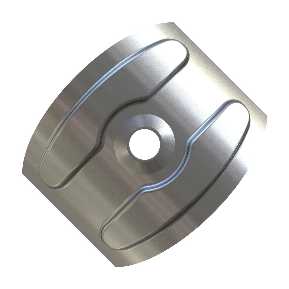 Reisser RD Kalotte RD24/40 mm, Aluminium blank - 100 Stk.