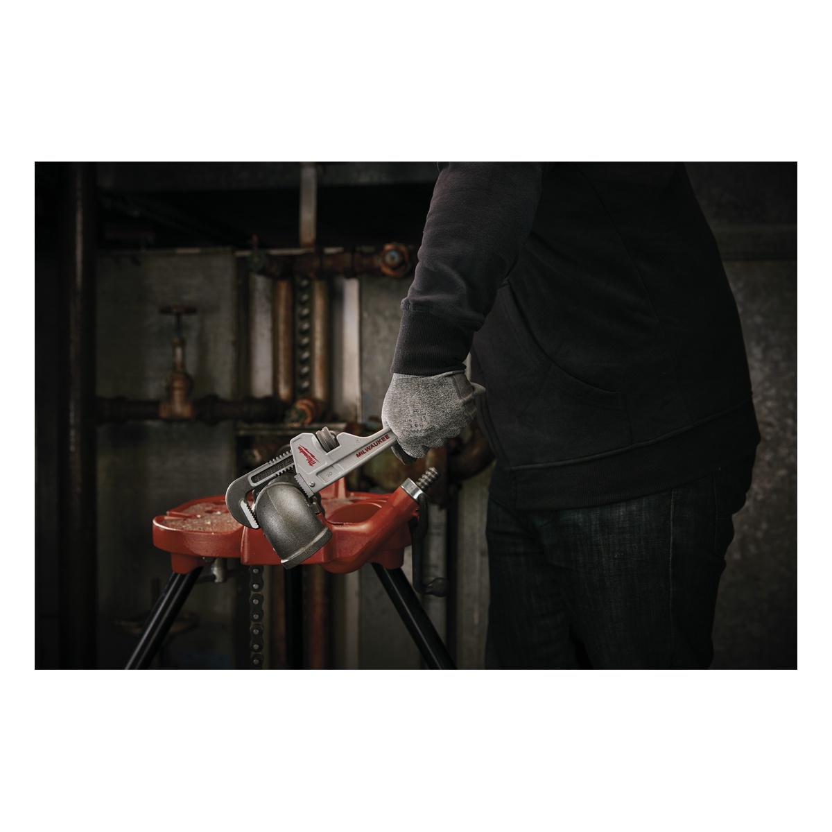Milwaukee Aluminium-Rohrzange 250 mm - 1 Stk.