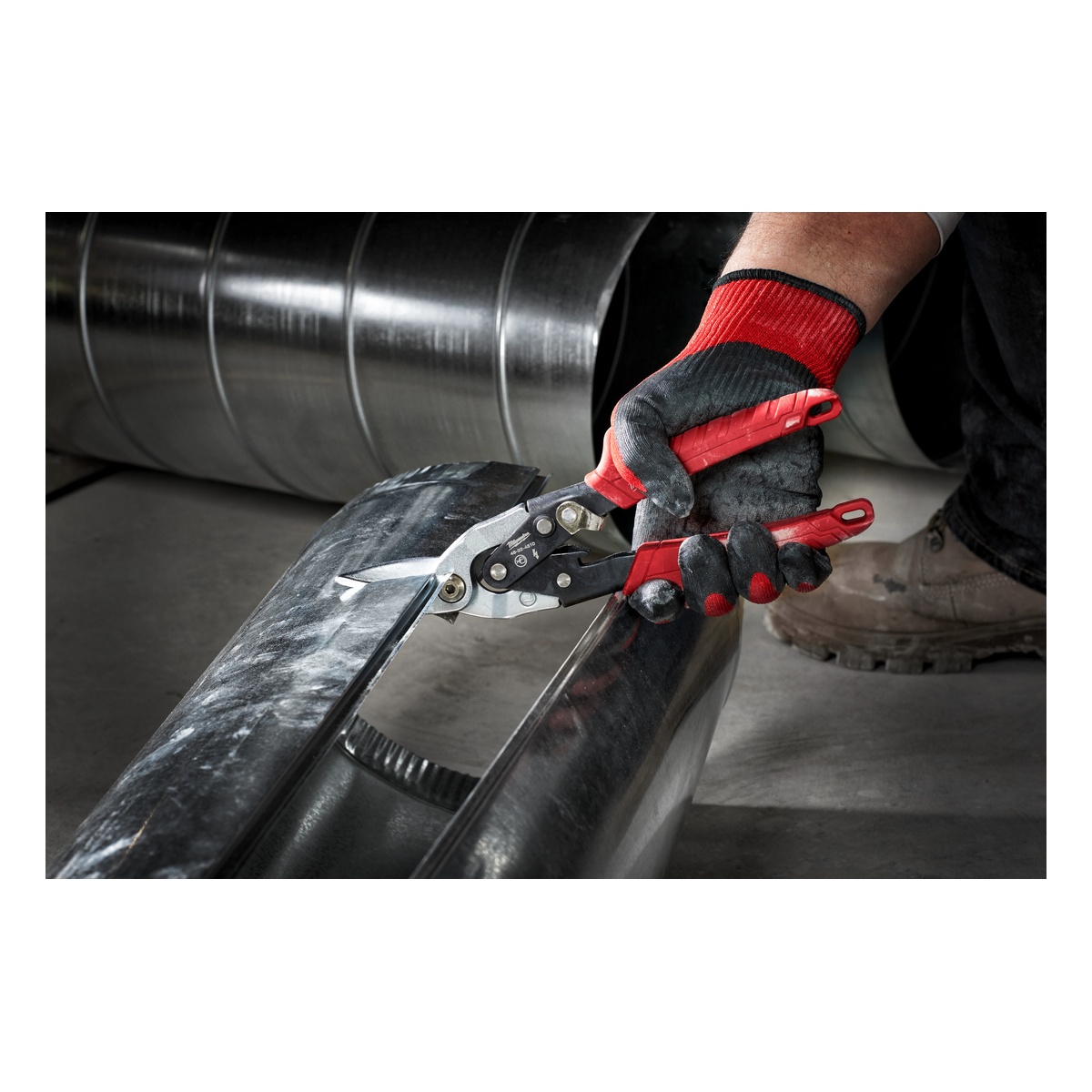 Milwaukee Blechschere gebogen links für durchlaufende Schnitte - 1 Stk.