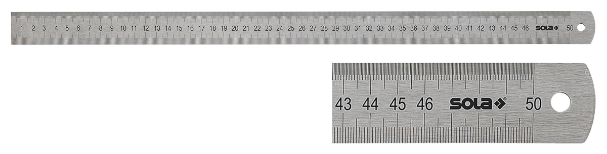 Sola LSB500 Stahlmaßstab, 50cm