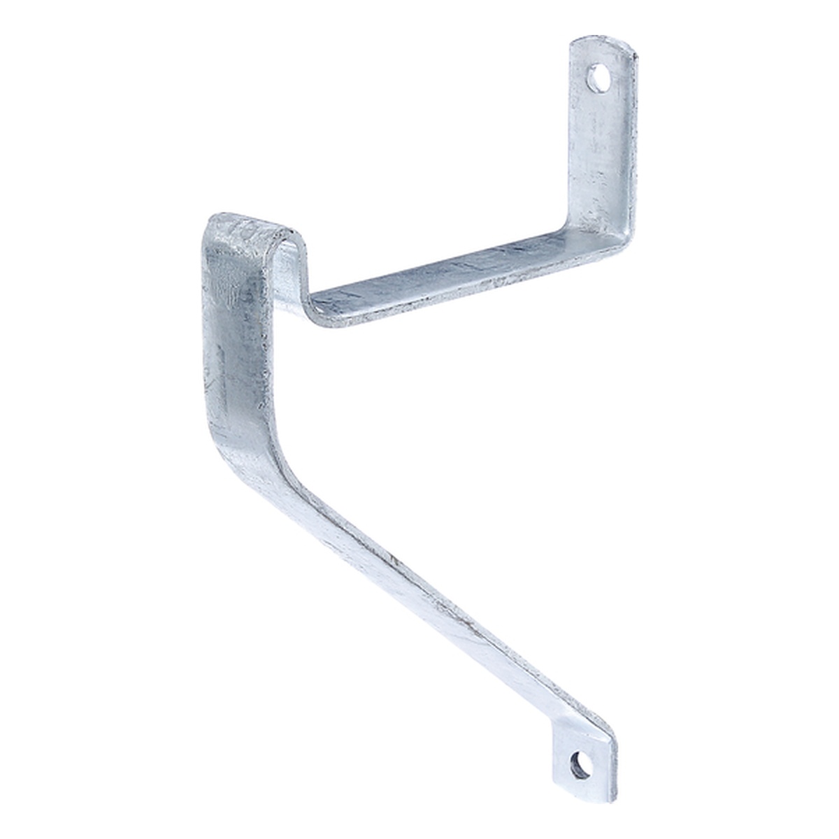 Alberts Leiterhaken, abgewinkelt, zwei Stück, 285 x 178 x 30 mm, Stahl roh, feuerverzinkt - 2 Stk. Alberts Leiterhaken, abgewinkelt, zwei Stück, 285 x 178 x 30 mm, Stahl roh, feuerverzinkt - 2 Stk.