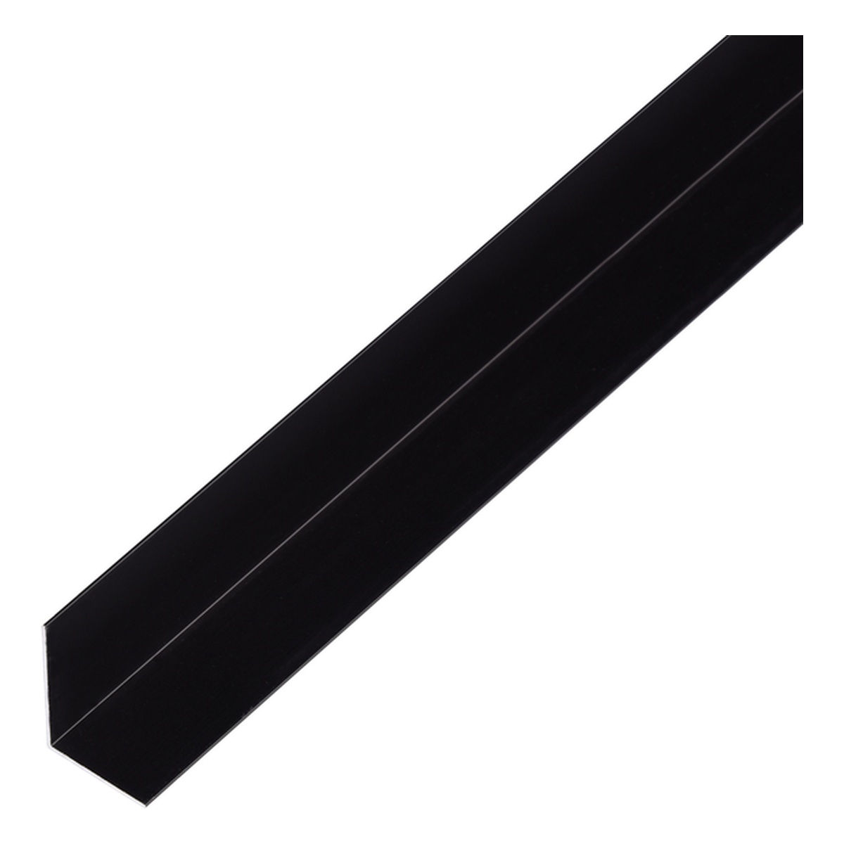 Alberts Winkelprofil, 25 x 25 x 2000 mm, Aluminium, schwarz eloxiert - 1 Stk.