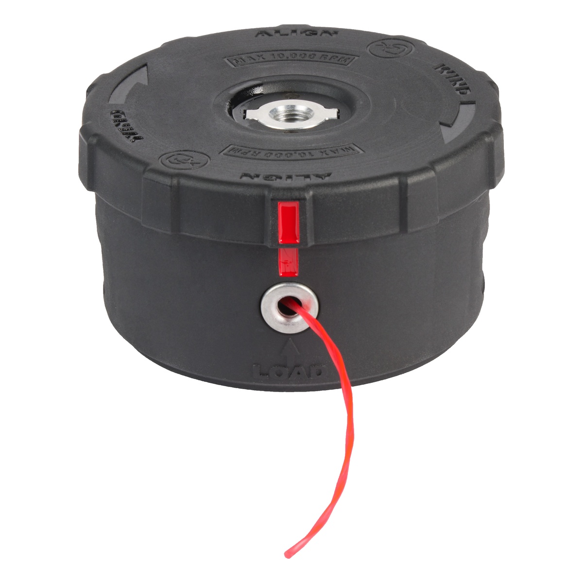 Milwaukee Doppelfadenkopf Gen II, Easy Load, Ersatz-Fadenkopf für Rasentrimmer