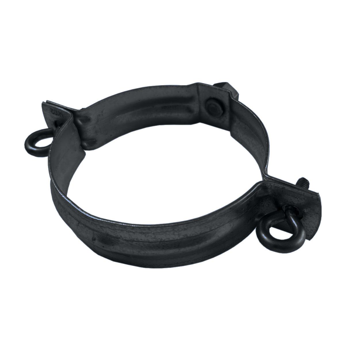 Zambelli Standrohrschelle für Stockschraube 100 mm / M10, verzinkt, Farbe Schwarz Zambelli Standrohrschelle für Stockschraube 125 mm / M10, verzinkt, Farbe Schwarz