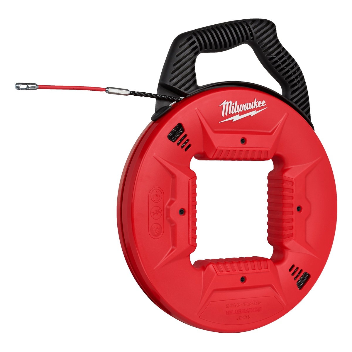 Milwaukee Kabeleinziehspirale 15 m, Polyester, 3-fach verdrillt