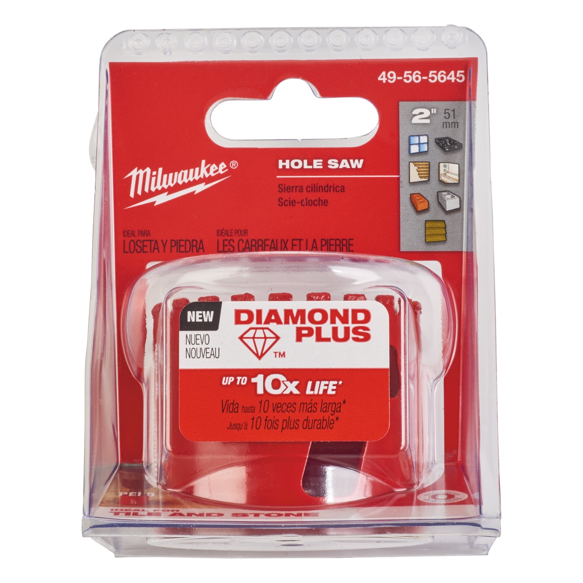 Milwaukee Diamant-Lochsäge 5/8" x 18, 51 mm