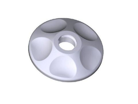 LempHirz Abdeckkappe Rosette für Rohrschelle mit Stockschraube M10 - 1 stk. LempHirz Abdeckkappe Rosette für Rohrschelle mit Stockschraube M10 - 1 stk.