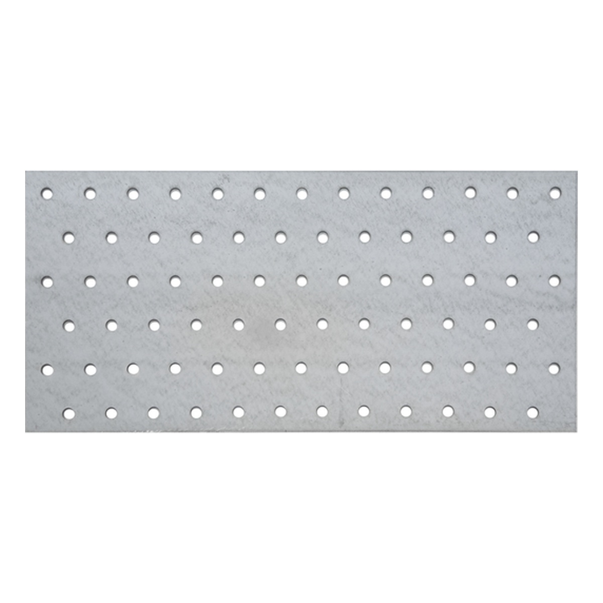 Alberts Lochplatte, 260 x 120 mm, Stahl roh, sendzimirverzinkt, CE-Kennzeichnung nach DIN EN 14545 - 1 Stk.