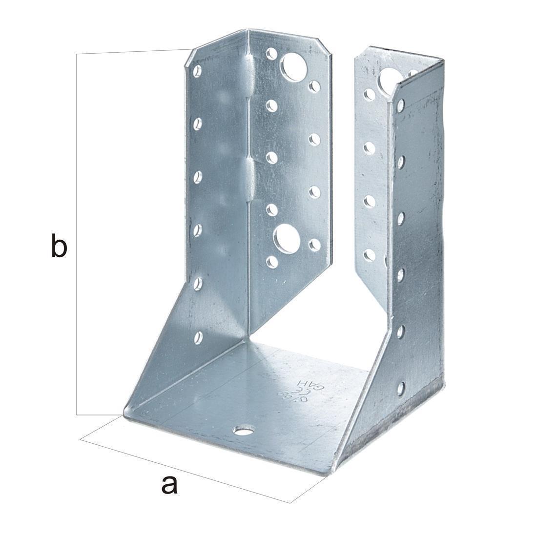 Balkenschuhe Flügel innen 80x180x2,0 mm 1 Stk. Balkenschuhe Flügel innen 80x180x2,0 mm 1 Stk.