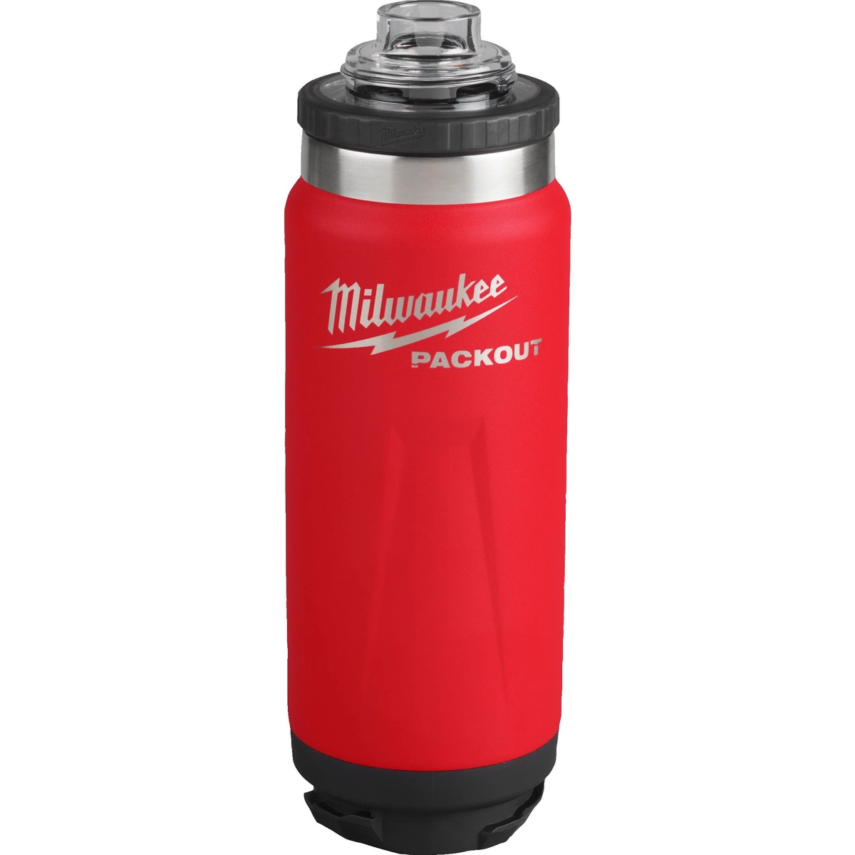 Milwaukee ﻿PACKOUT Isolierflasche 530 ml mit Schraubdeckel, rot - 1 Stk.