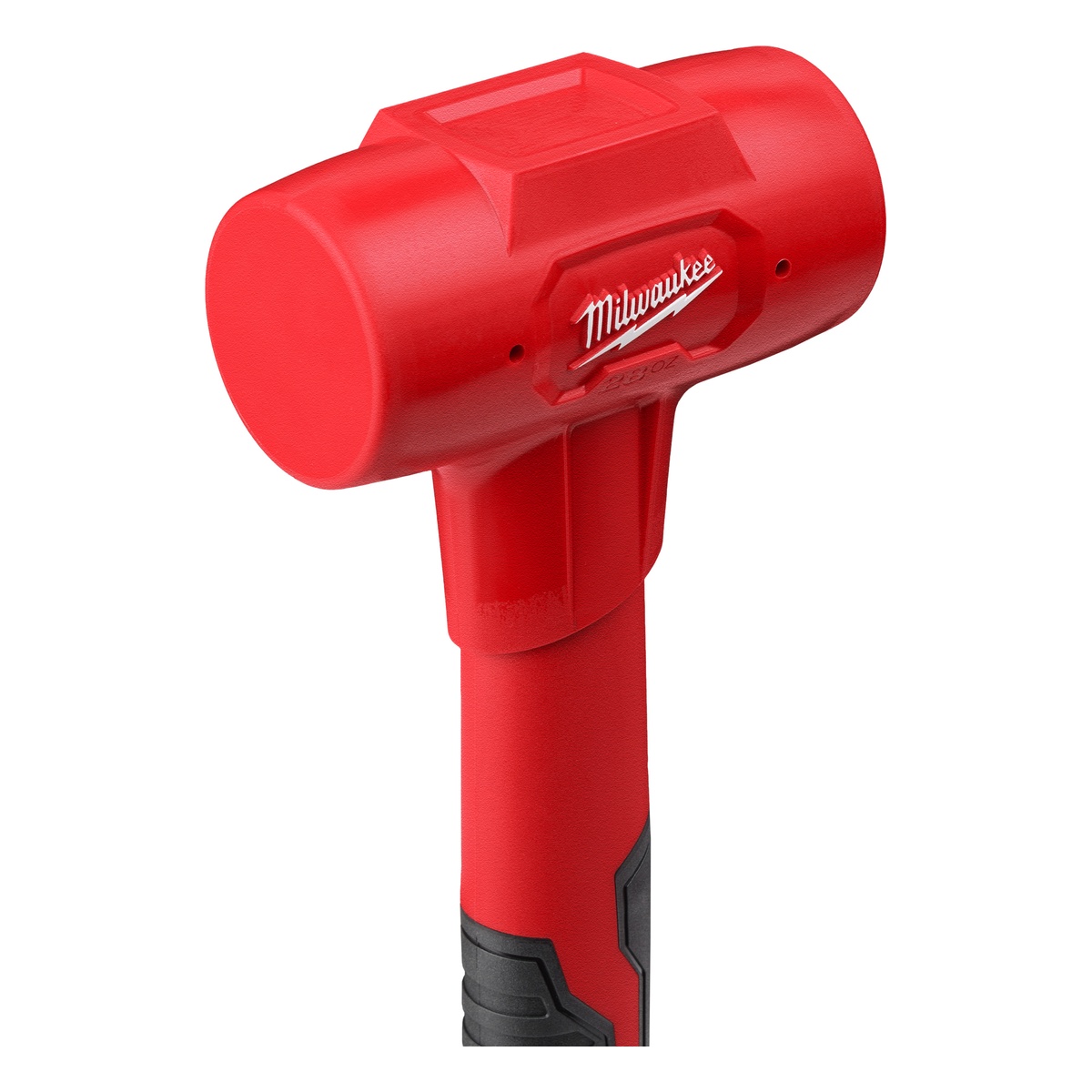 Milwaukee Schonhammer rückschlagfrei, 790 g, Ø 47 mm, Kopf mit Stahlkugeln gefüllt, stahlverstärkter Griff