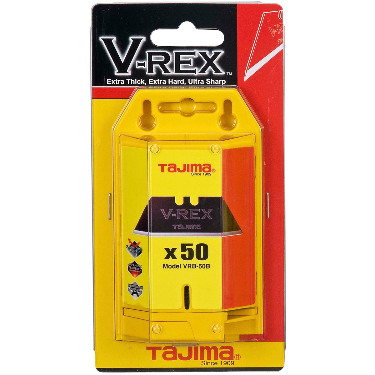 Tajima V-Rex Trapezklingen Box mit 50 Klingen- 1 Stk.