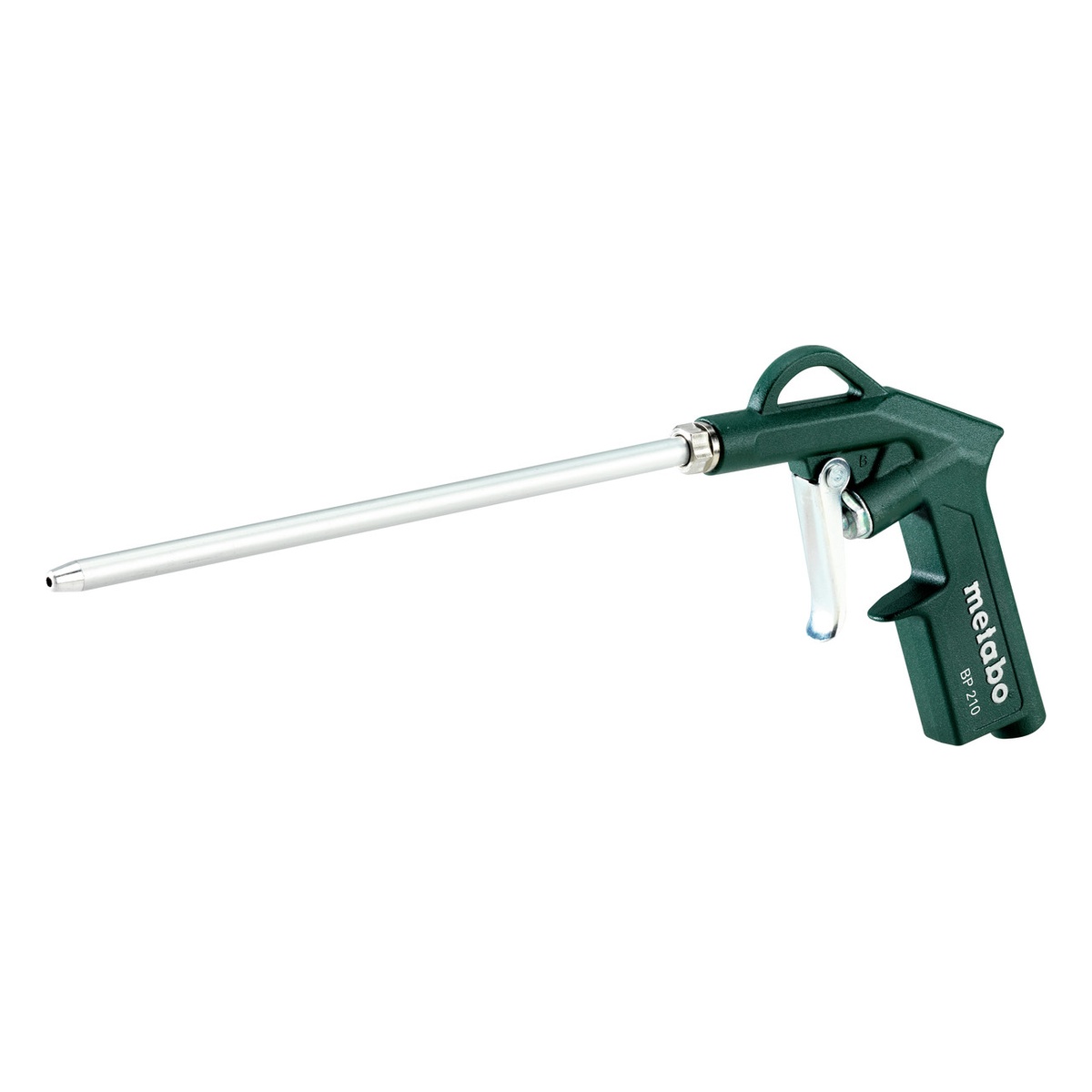 Metabo Druckluft-Blaspistole BP 210, mit 210 mm Verlängerung, 2 bis 6 bar, Aluminiumdruckguss