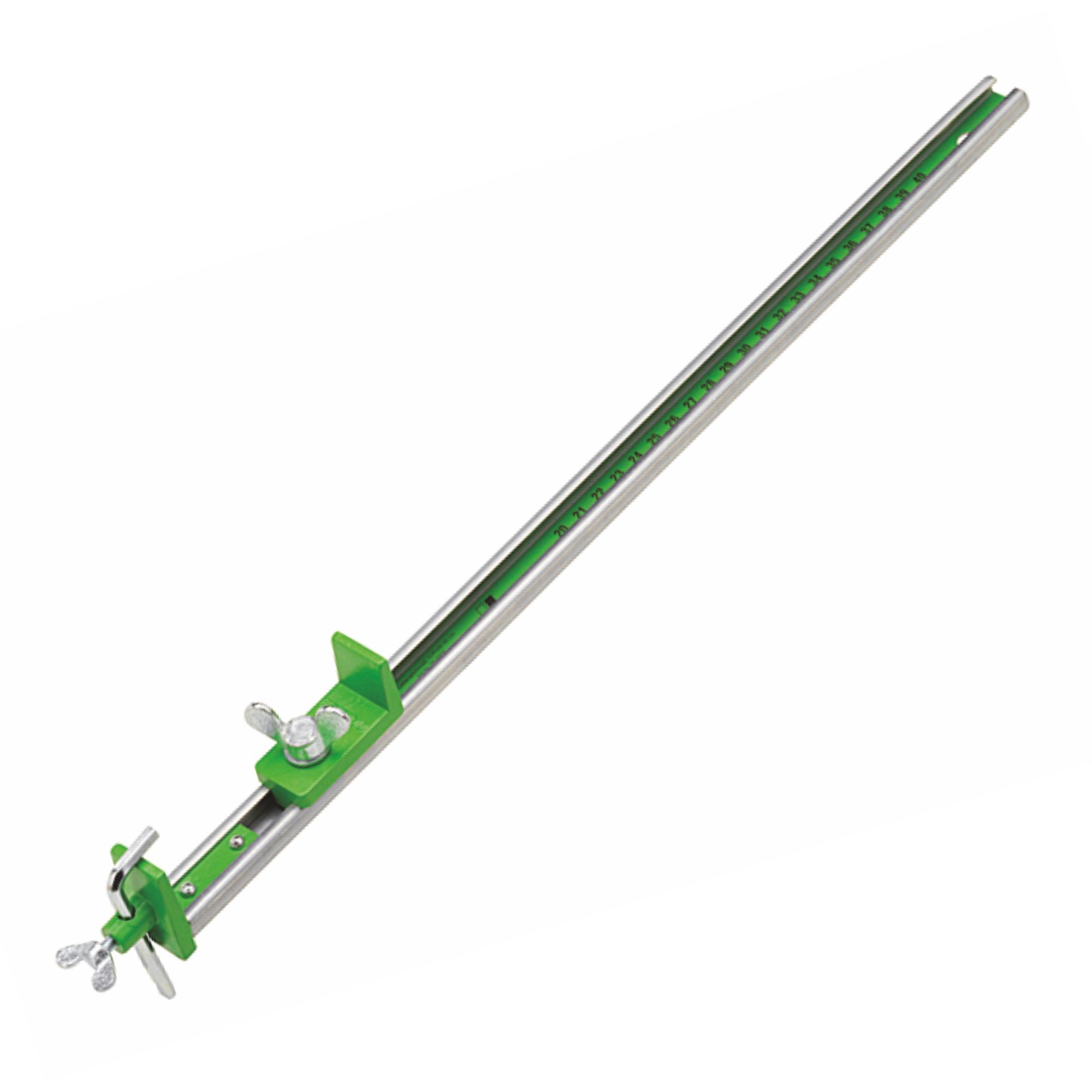 Freund Lattenstichmaß 40 cm, U-Profilstange aus Werkzeugstahl, innenliegende Skala, Fallsicherung