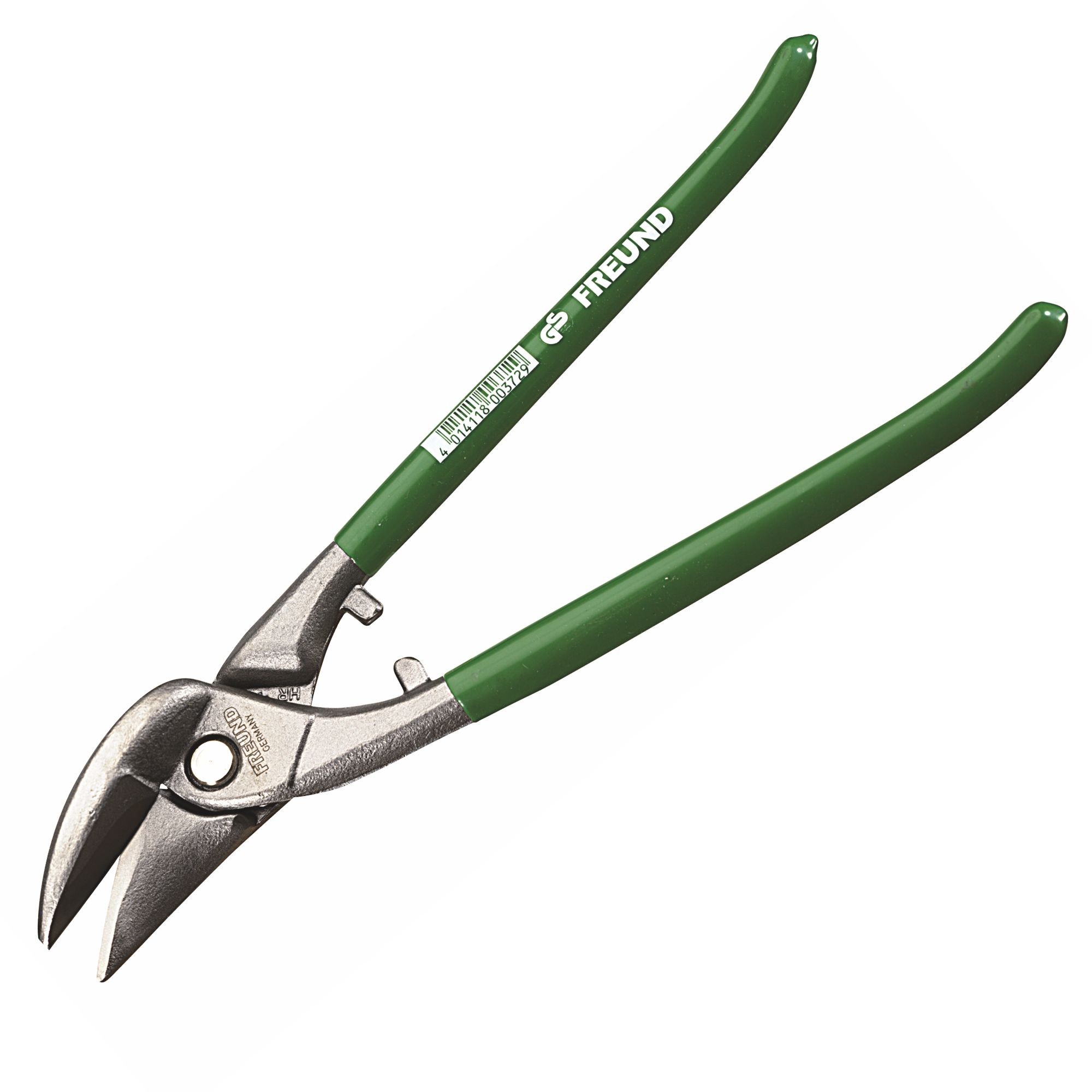 Freund Idealschere, linksschneidend, 260 mm, HRC 56, für Kupfer, Zink und Aluminium